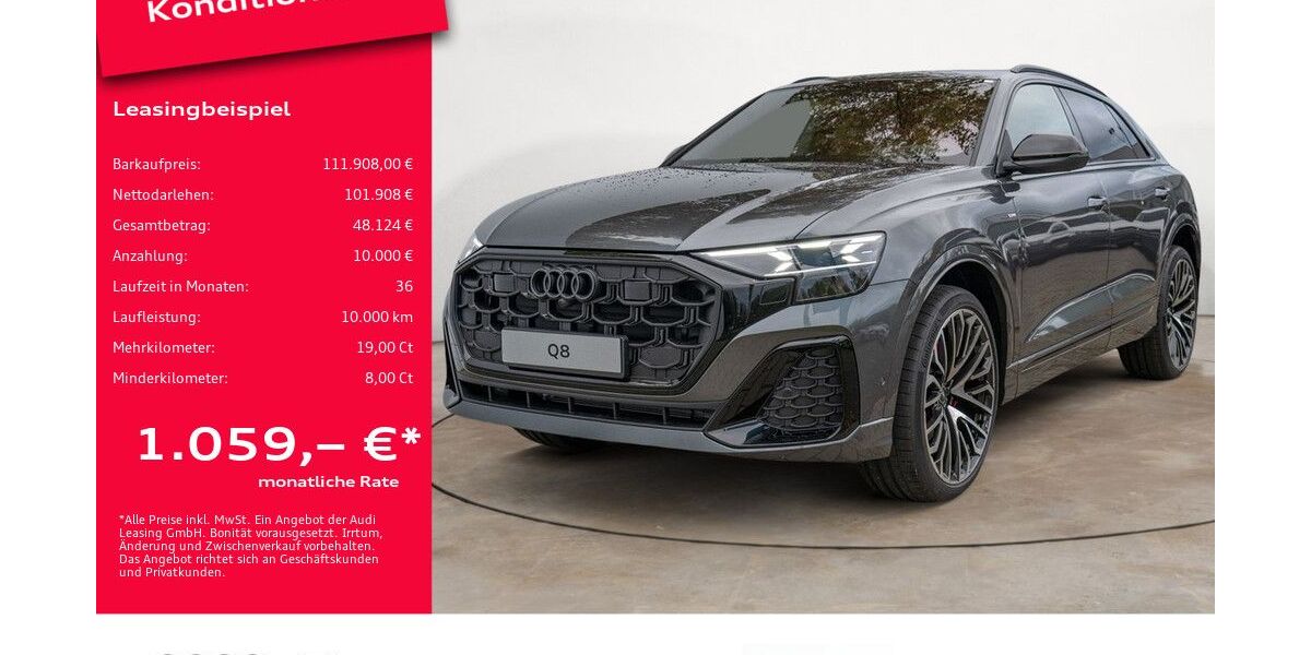 Audi Q8 4.000 km 111.908 &euro; Potsdam 14482