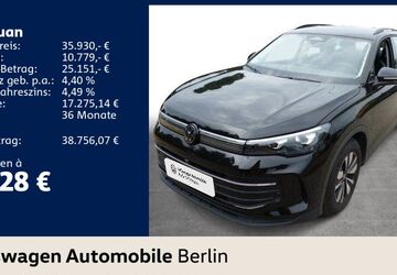 VW Tiguan 9.502 km 35.930 &euro; Berlin 10587