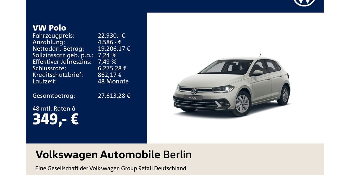 VW Polo 10.970 km 22.930 &euro; Berlin 12681