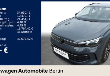 VW Tiguan 16.945 km 34.930 &euro; Berlin 10587