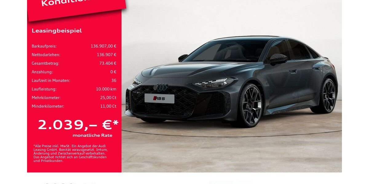 Audi RS5 4.000 km 134.908 &euro; Potsdam 14482