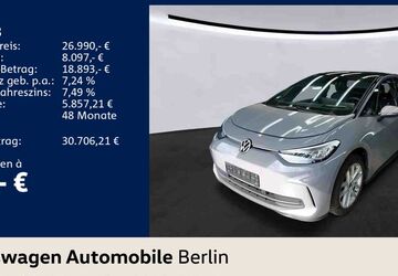 VW ID.3 61.576 km 26.990 &euro; Berlin 10587