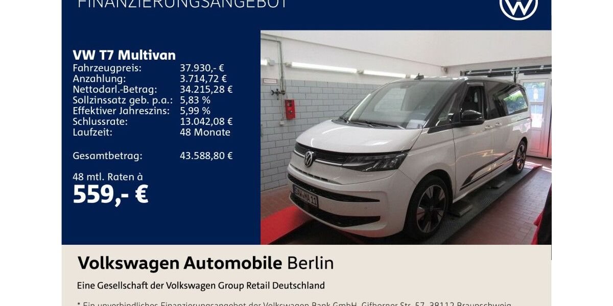 VW T7 Multivan 139.430 km 37.930 &euro; Berlin 12681