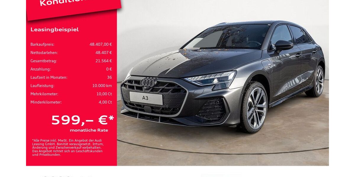Audi A3 4.000 km 46.908 &euro; Potsdam 14482