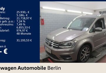 VW Caddy 71.815 km 25.443 &euro; Berlin 12681